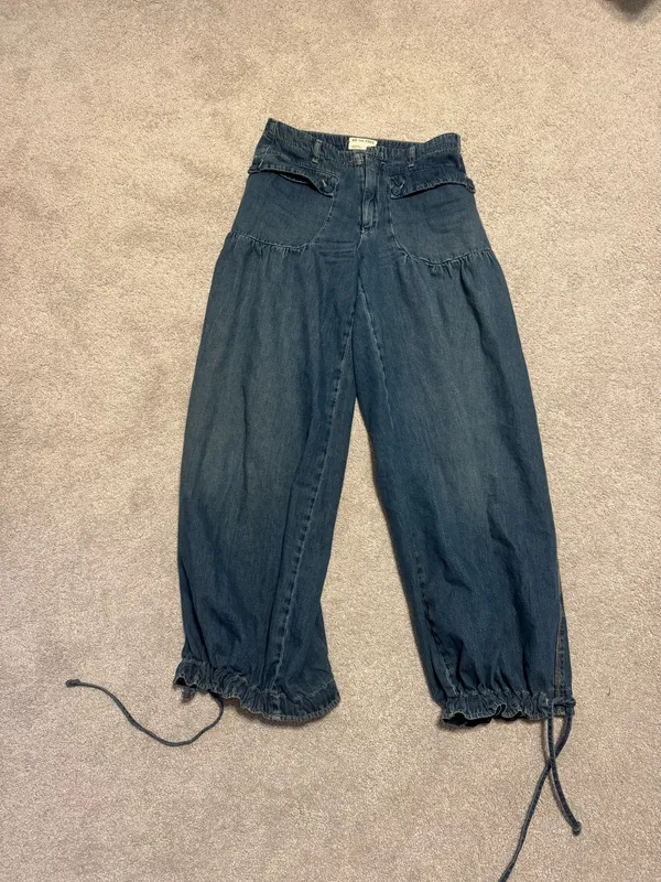 Free People Lotus Balloon Jeans - Image 5