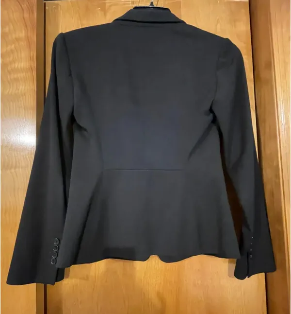 Express Women Suit Black (Size 2) - Image 2