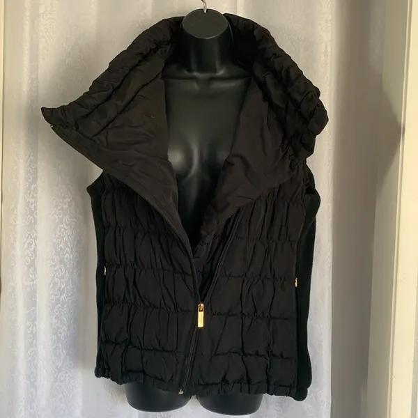 CALVIN KLEIN Quilted Zip Vest. Sz: XL - Image 4