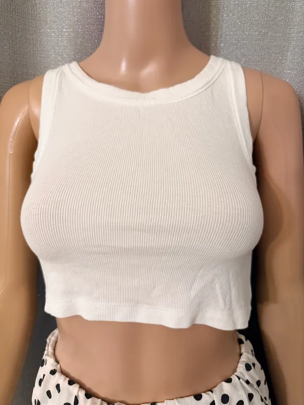 All saints crop top size 2 - Image 3