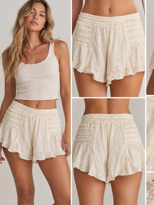 FREE PEOPLE Ruffled Bloomers - Image 2