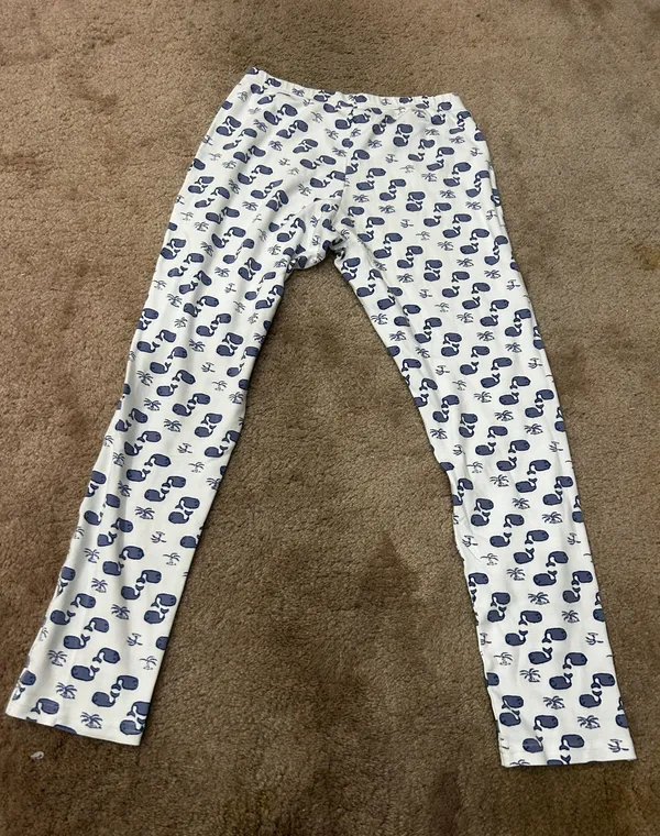 Roller Rabbit Moby whale pajamas Size XS - Image 7