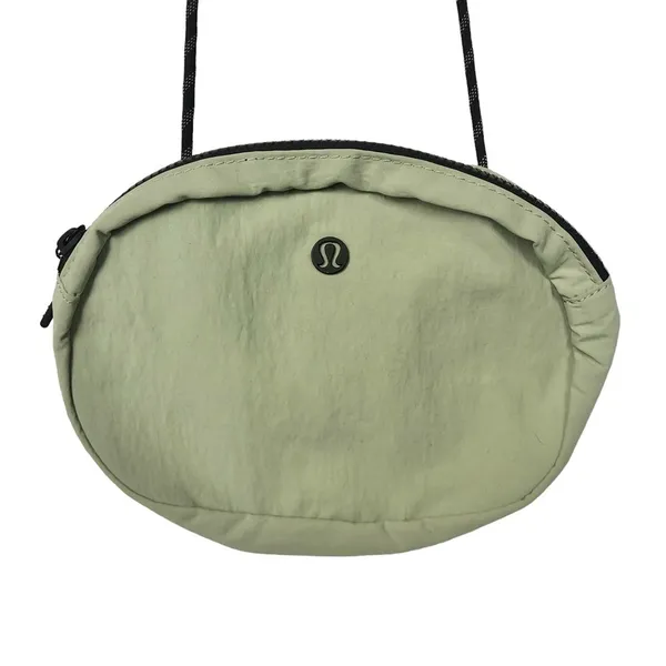 Lululemon‎ Light Mint Green Circle Oval Crossbody Bag - Image 2