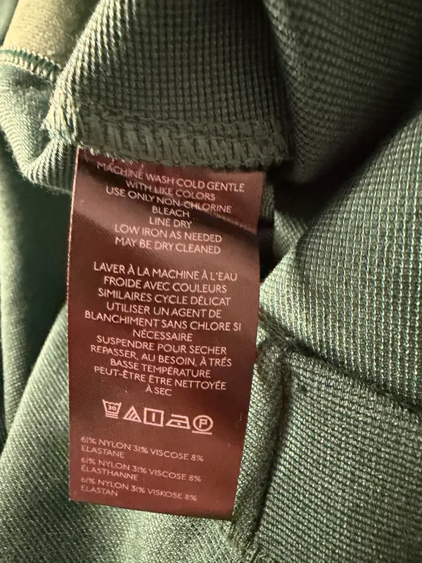 Anthropologie Maeve Poppy Kick Flate Pull On Pants Green Size XXS - Image 7