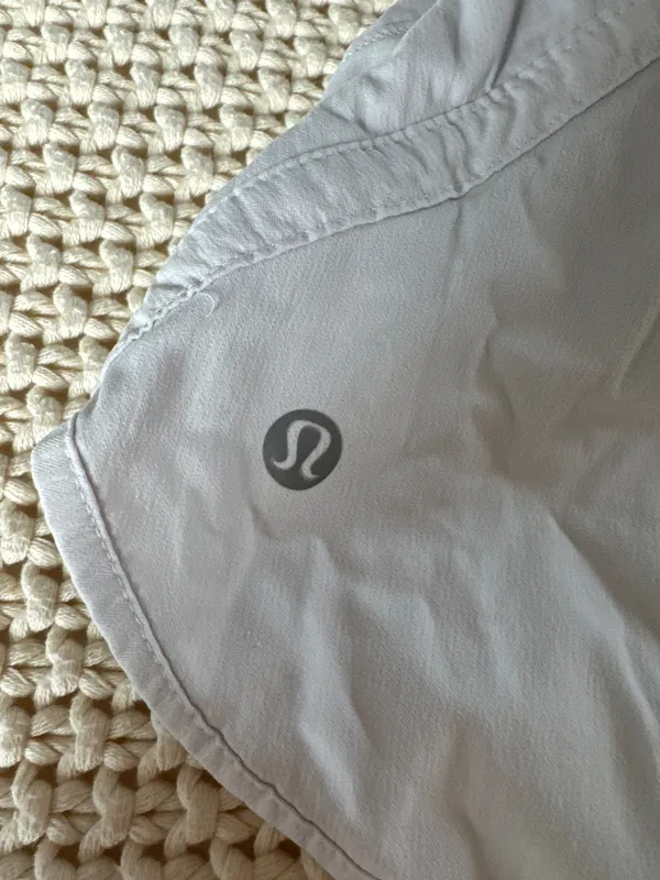Lululemon Track That 3" Shorts White - Image 3