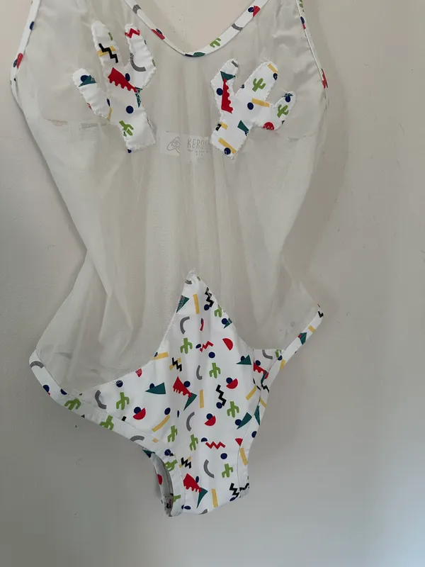Revolve Los Angeles Cactus Boho Bodysuit - Image 2