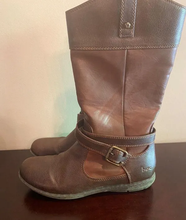mid calf riding boots size 5 - Image 5