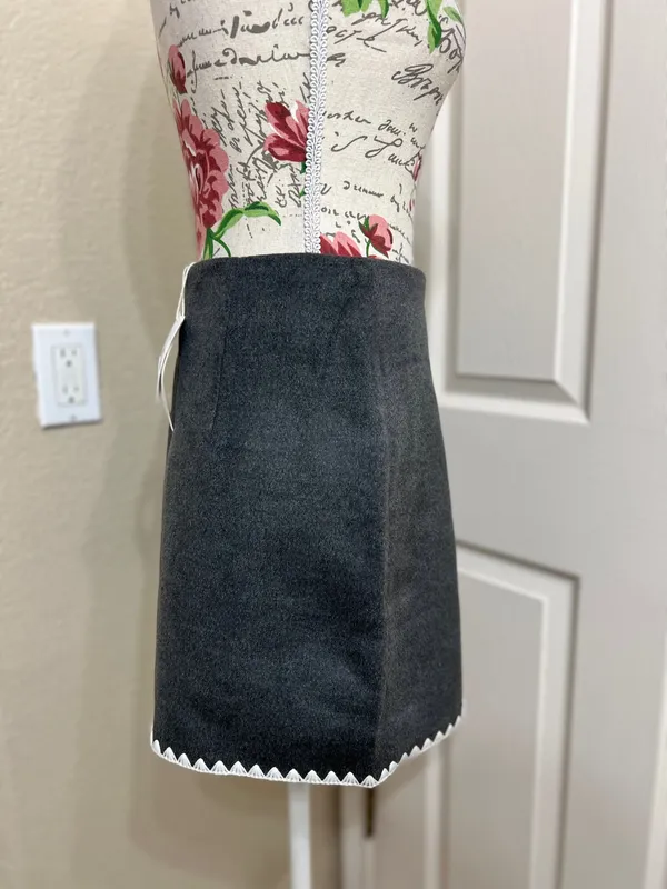 Commence dark gray mini skirt size S - Image 3