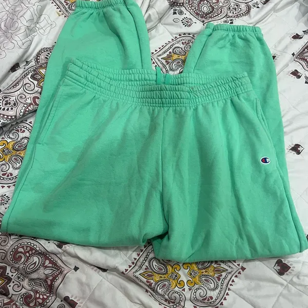 2XL Champion Mint Green Joggers - Image 4
