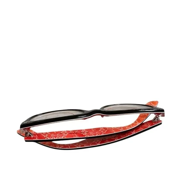 Ray-Ban Eyeglasses Frames RB5184 2479 Black Orange Round Full Rim with case - Image 4
