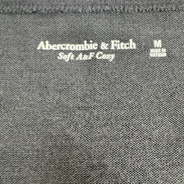 Abercrombie & Fitch Black Long Sleeve Sweetheart‎ Twist Front Bodysuit Medium - Image 3
