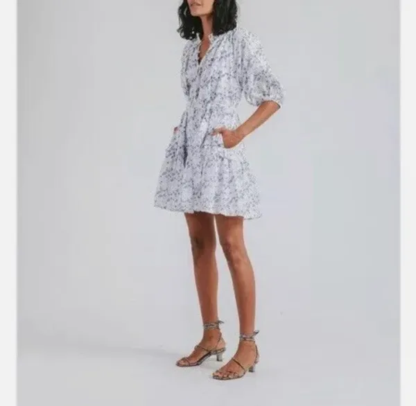 NWOT Cleobella Nevah Floral Mini Dress - Image 3
