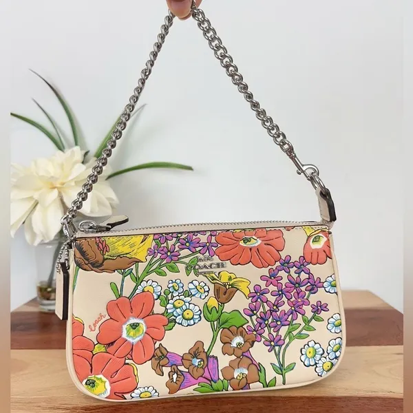 NWT Coach Nolita 19 With Floral Print‎ - Image 2
