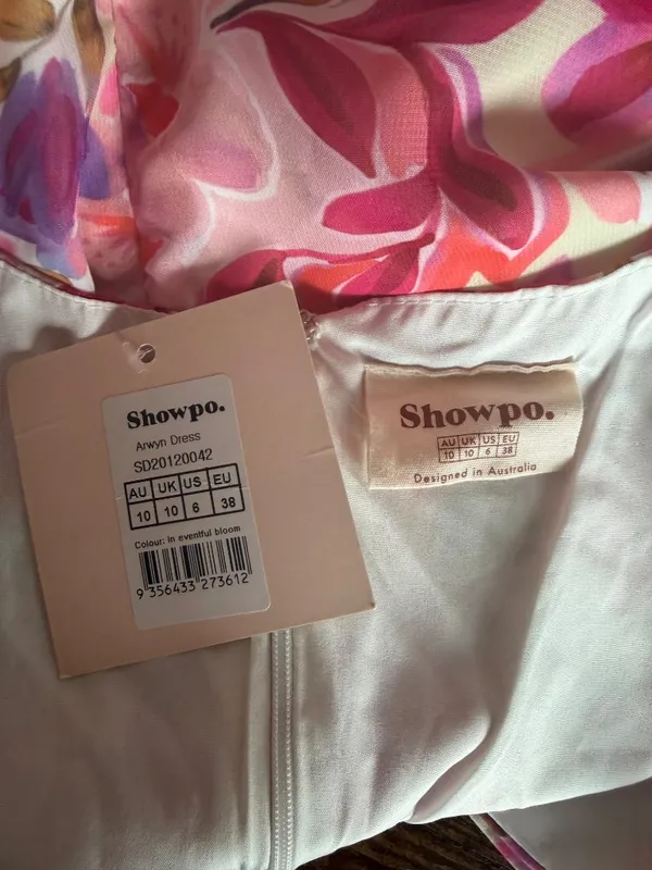 NWT Showpo Pink Arwen Dress - Image 5