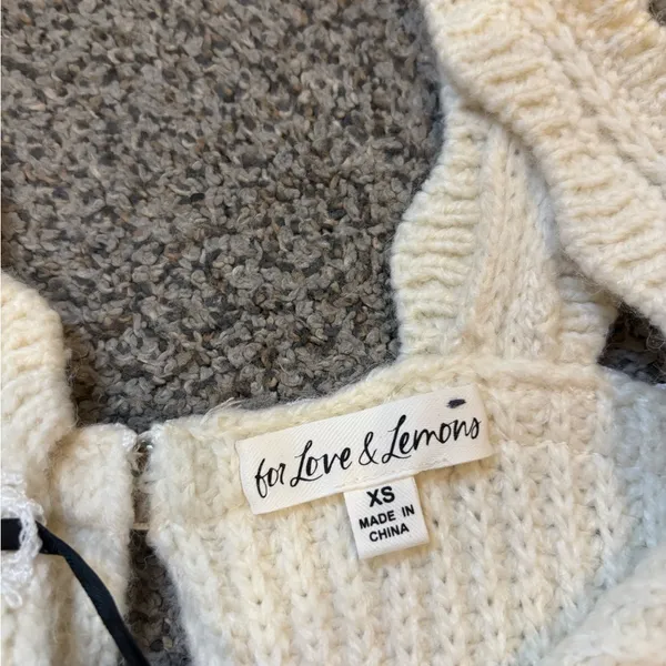 For Love and Lemons Jade Sweater Dress - Image 2