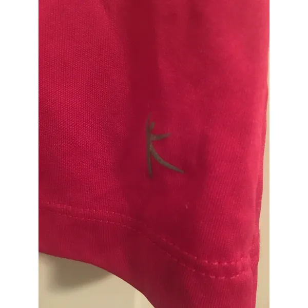 Danskin Now Women's Short Sleeve Shirt Activewear Size L 12-14 Pink - Image 5