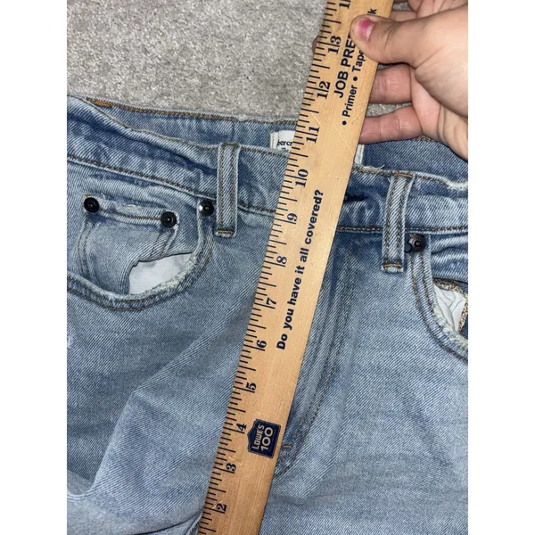 Abercrombie‎ & Fitch the ankle straight ultra high rise jeans size 26/2 - Image 7