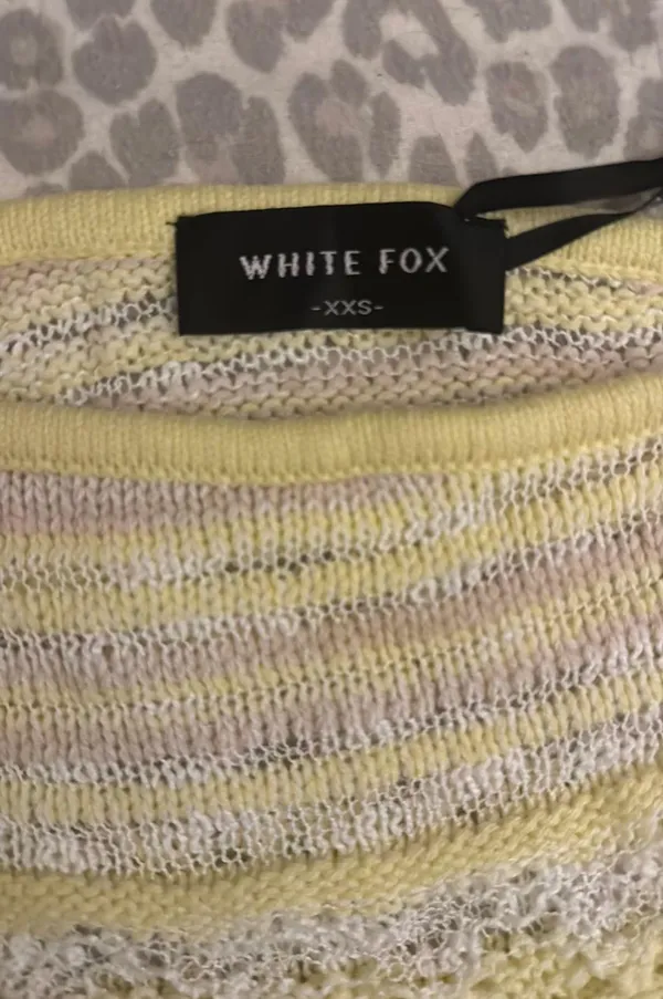 White Fox knit top - Image 2