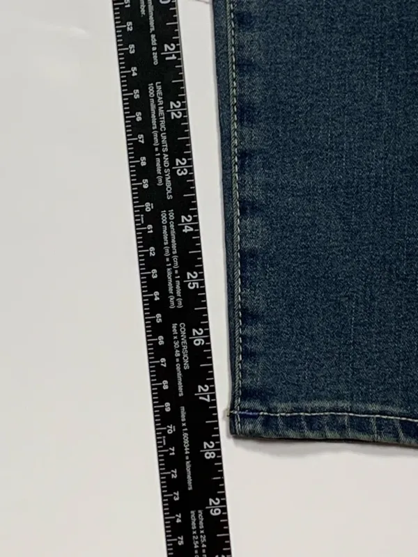 True Religion Jennie Curvy Jeans Women Mid Rise Super Skinny Blue NWT Denim 31 - Image 8