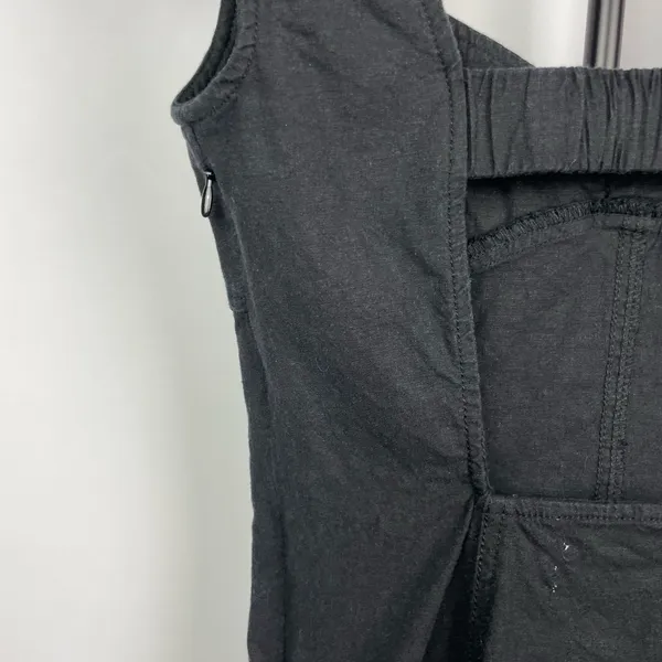Urban Outfitters‎ Black Linen Blend Sweetheart Fitted Mini Dress - Image 6