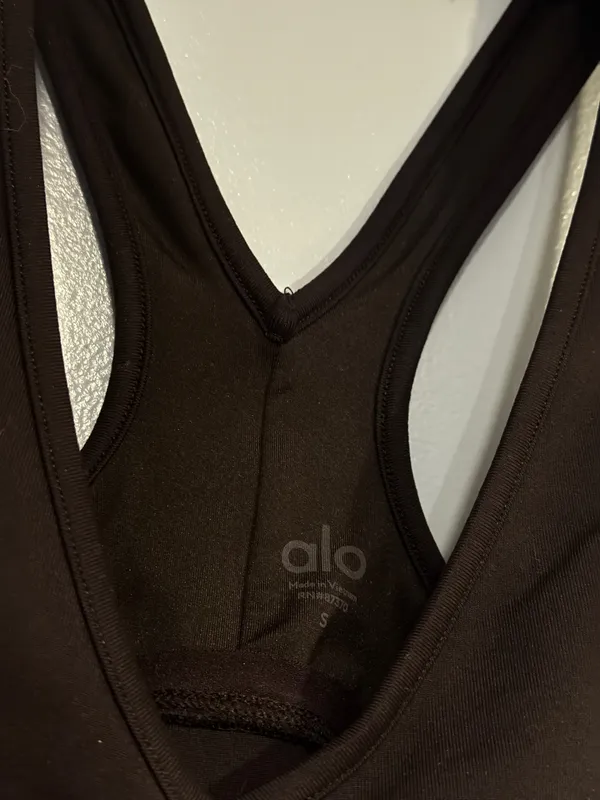 Alo Yoga Wild Things Bra Black - Image 4