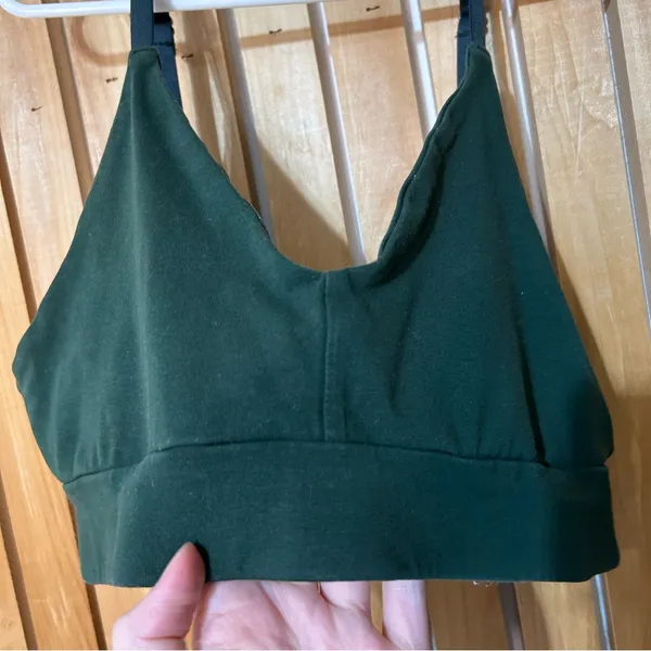 Pact Organic Everyday Classic T-Shirt Bra Green Size XS - Image 2