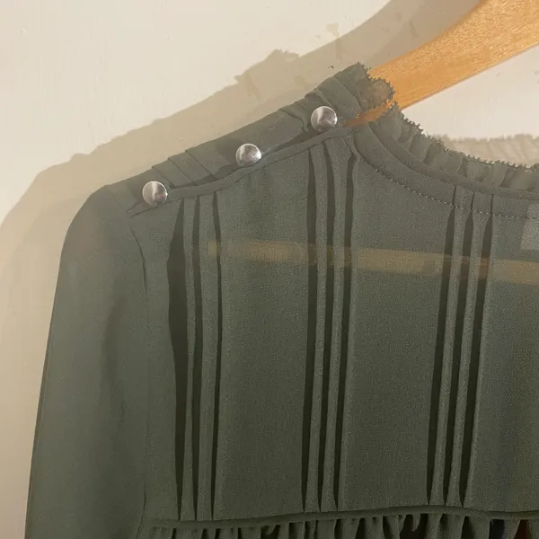 Wilfred Green Long Sleeve Blouse - Image 10