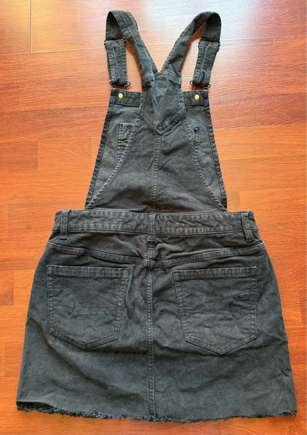 Corduroy American Eagle Skirt Overalls - Image 2