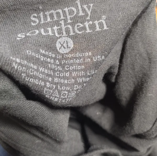 Simply Southern Black Long Sleeve Tee with Jeep Design - Image 4
