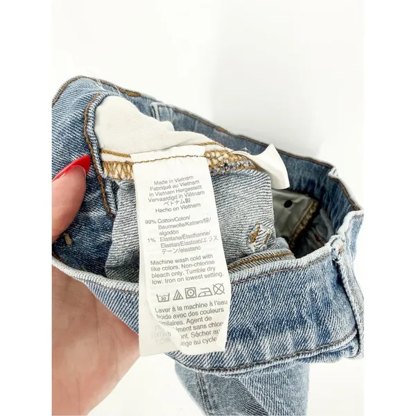 Madewell Classic Straight Leg Jeans‎ Women's 26 Blue Premium Denim - Image 7