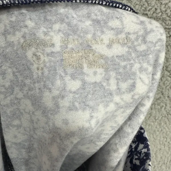 Aerie Seamless Leggings‎ Womens Medium Blue Floral 7/8 Gym Outdoors Athleisure - Image 5