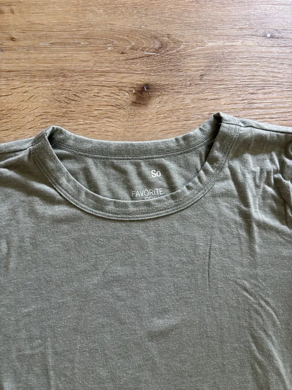 SO Light Green Short Sleeve Top - Image 3