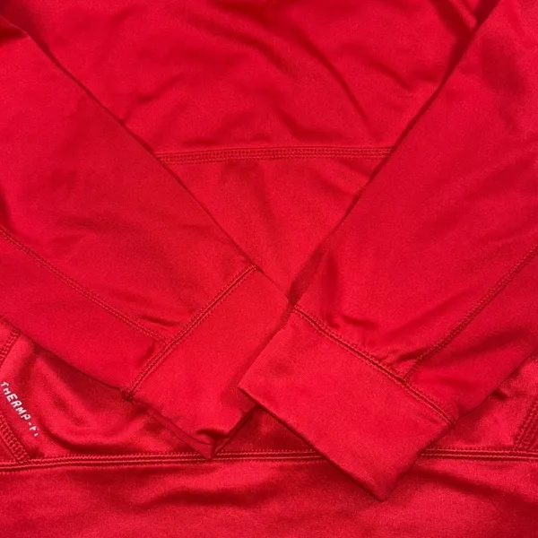 ✅ Nike Crimson Hoodie with Ebony Swoosh excellent condition women size M - Image 13