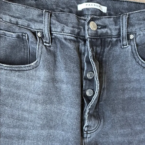 PacSun Black Dad Jeans - Image 3
