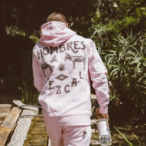 New re production Dos‎ Hombres Pink Hoodie hot pink - Image 3