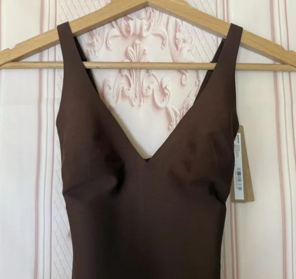 SKIMS Body Unlined Plunge Bodysuit S - Image 6