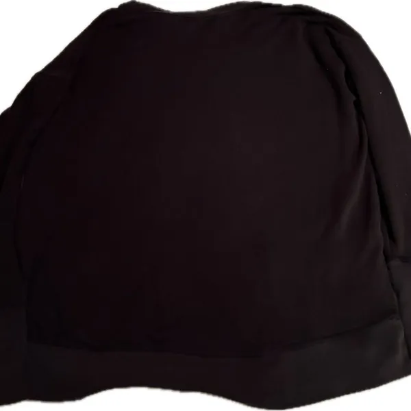 Athleta Black  Pullover Sweatshirt Women’s Large Athleisure Basic Cozy - Image 2
