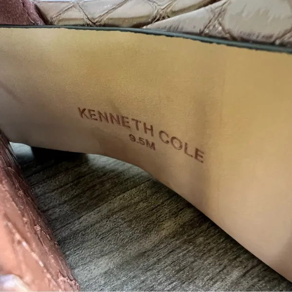Kenneth Cole NEW Women’s New York Dolly Leather Platform Sandal Size 9.5 #B1674 - Image 9