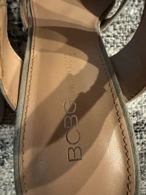 BCBGeneration Grey Suede Heels - Image 5