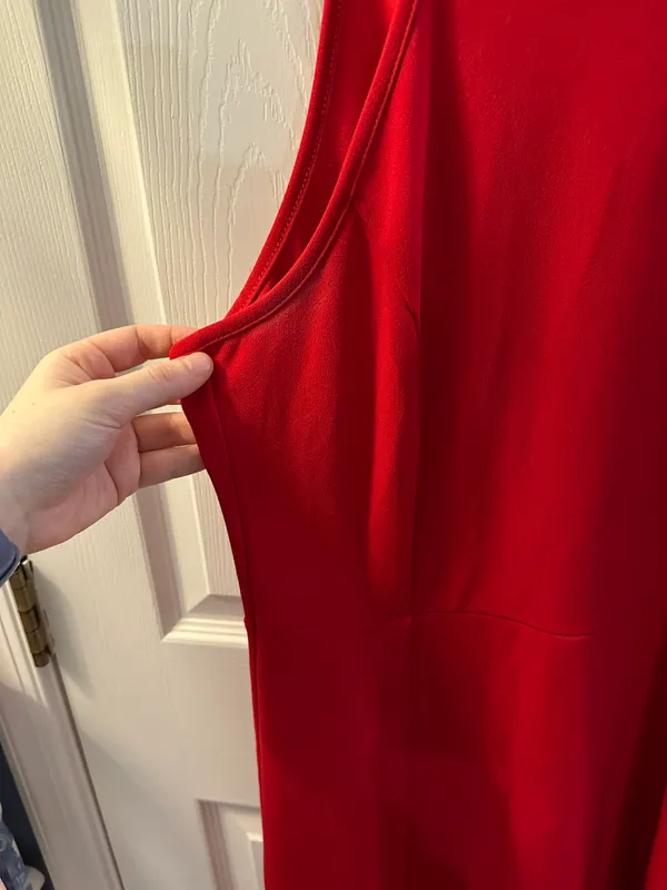 Formal Red Dress Size M - Image 4