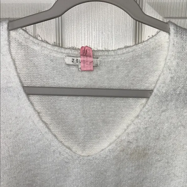 Z Supply Womens Weekender Soft Modern Sweater‎ in Color Sea Salt Size Small - Image 10