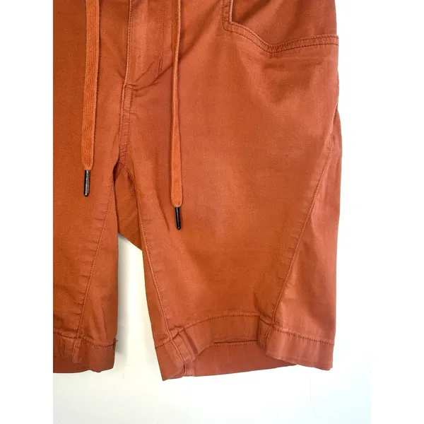 Black Diamond Women's Credo Shorts Size 8 Burnt Orange Cotton Stretch‎ Climbing - Image 6