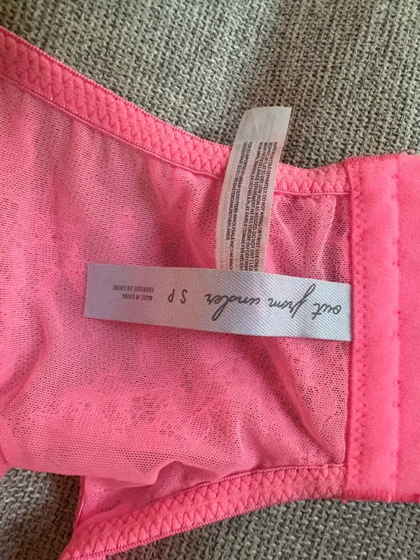 Urban Outfitters Hot Pink Corset Top - Image 3