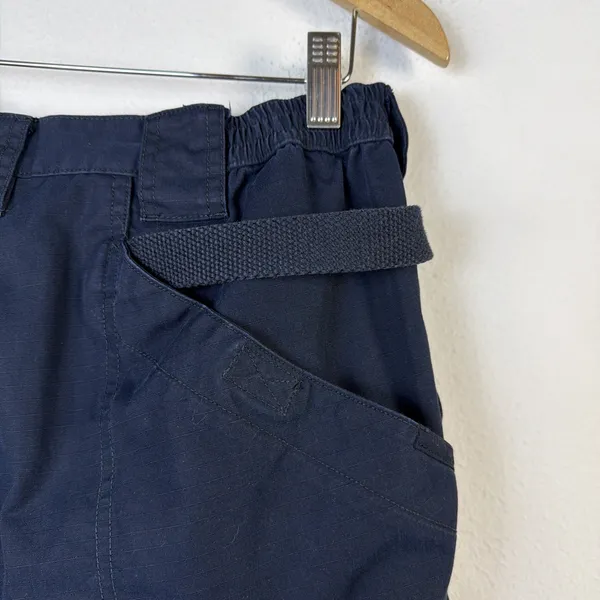 5 11 tactical Womens 12 Taclite pro ripstop navy blue pocket cargo pants - Image 7