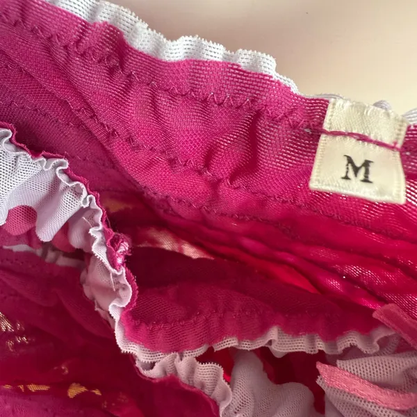 Honey dew 2 piece ruffle magenta lavander set - Image 4