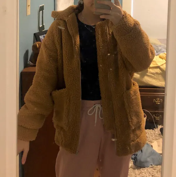 SheIn Teddy Winter Coat - Image 2