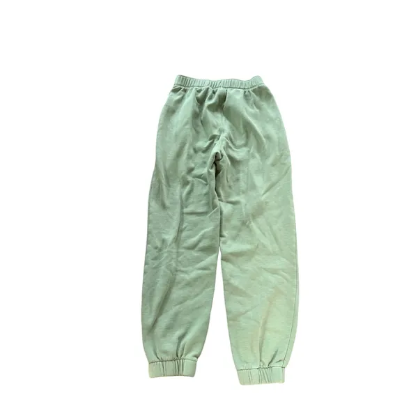Hollister Womens High‎ Rise Jogger Sweatpants Sage Green Embroidered Logo XXS - Image 2