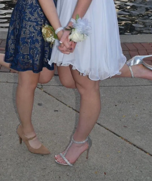 Steve Madden Sparkly Prom Homecoming Heels - Image 8
