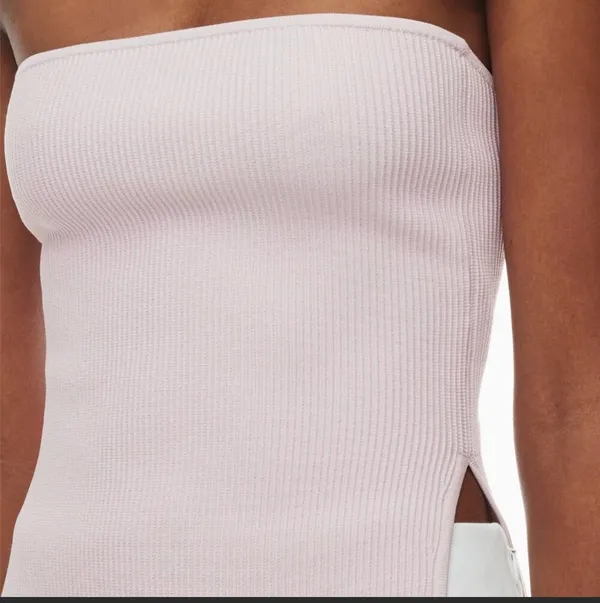 Aritzia Babaton Knit Tube Top - Image 3