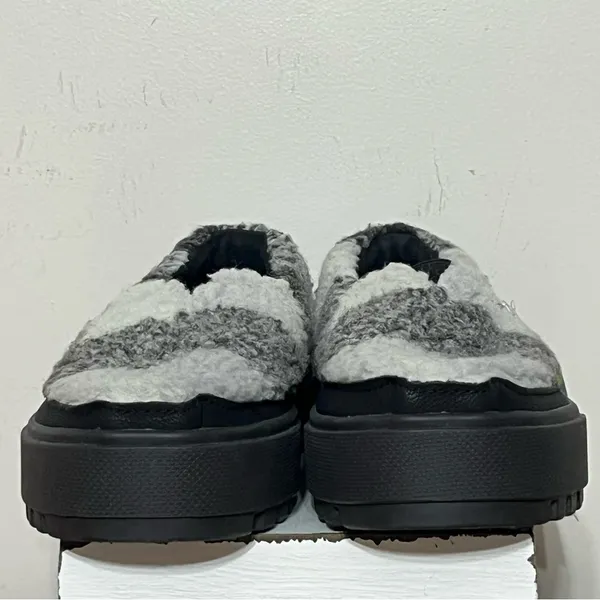 Toms Women's Black & White Plaid Platform Alpargata‎ Loafers Shoes Size: 5.5M - Image 6